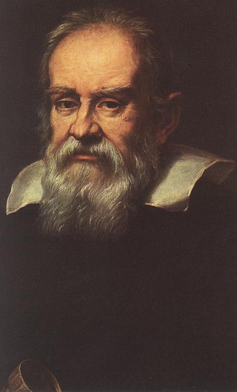 Justus Suttermans Portrait of Galileo Galilei oil painting image